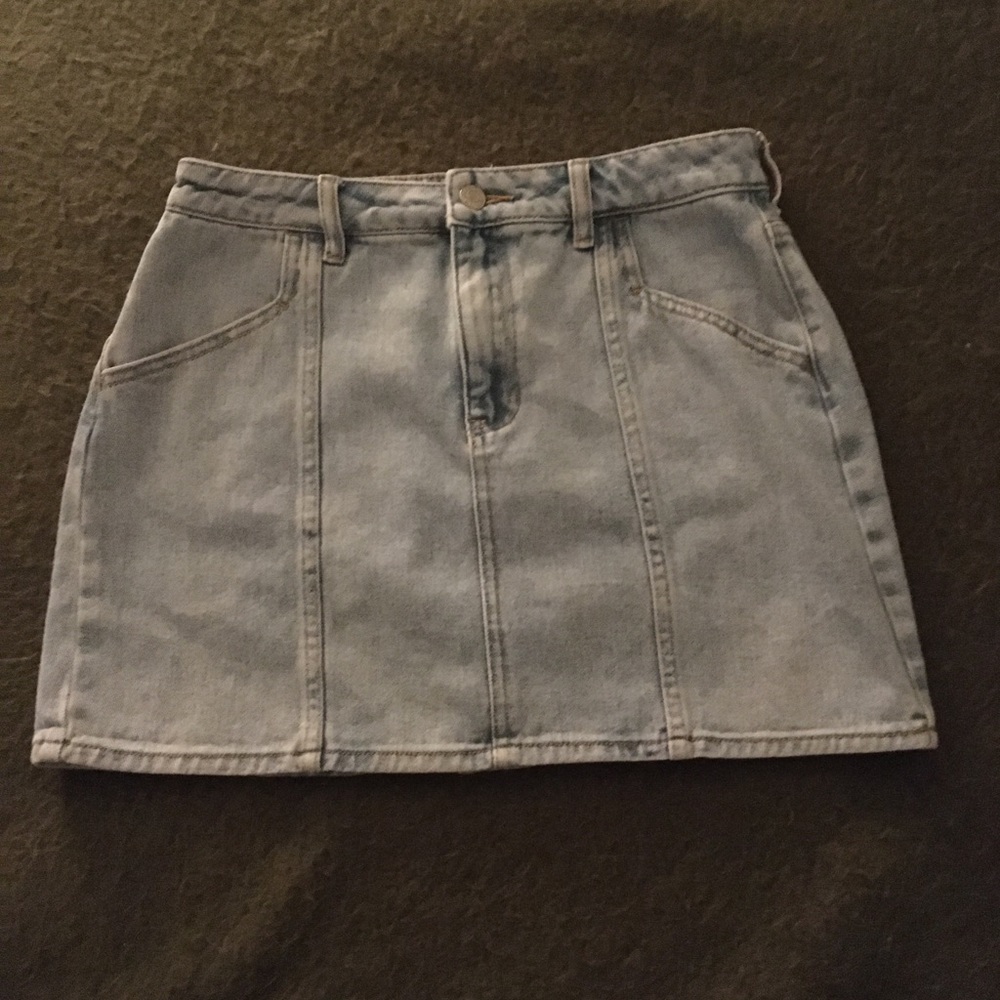 Pacsun denim mini skirt